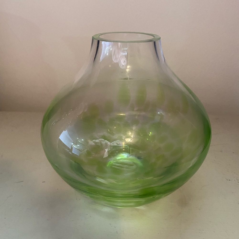 Green Flower Vase